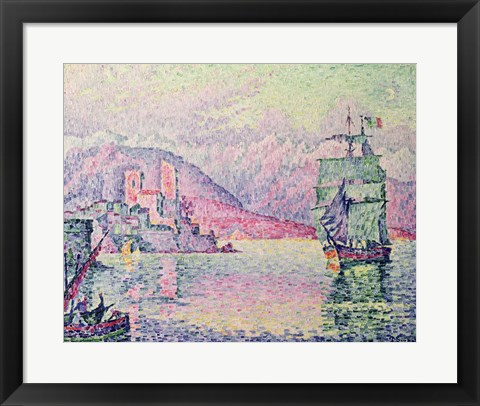 Framed Antibes, Evening, 1914 Print