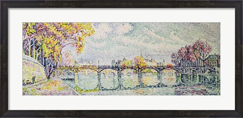 Framed Pont des Arts, 1928 Print
