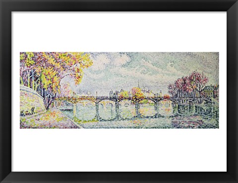 Framed Pont des Arts, 1928 Print