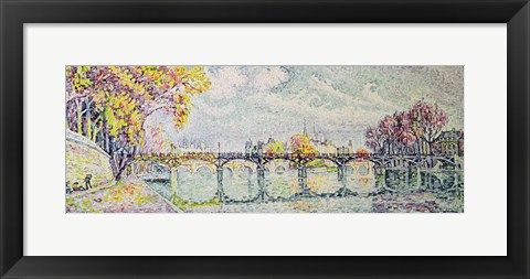 Framed Pont des Arts, 1928 Print