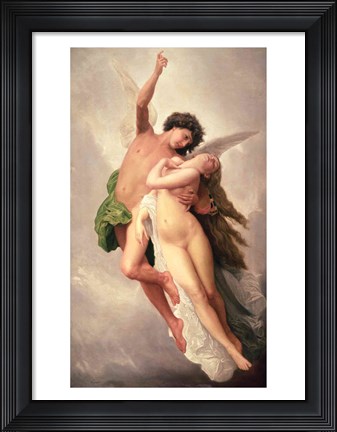 Framed Abduction of Psyche Print