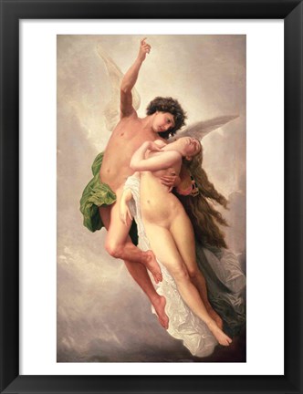 Framed Abduction of Psyche Print