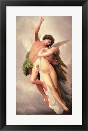 Framed Abduction of Psyche Print