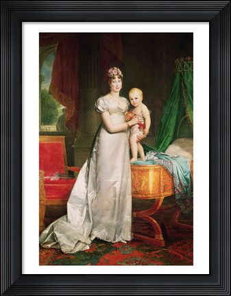 Framed Marie Louise Print