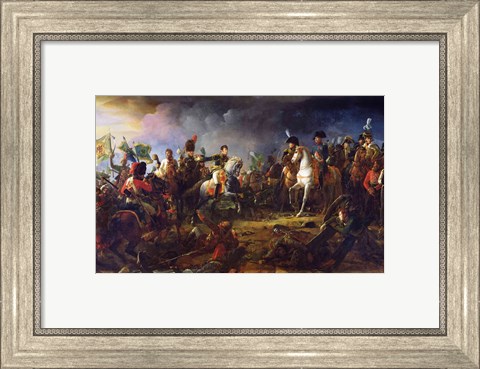 Framed Battle of Austerlitz Print
