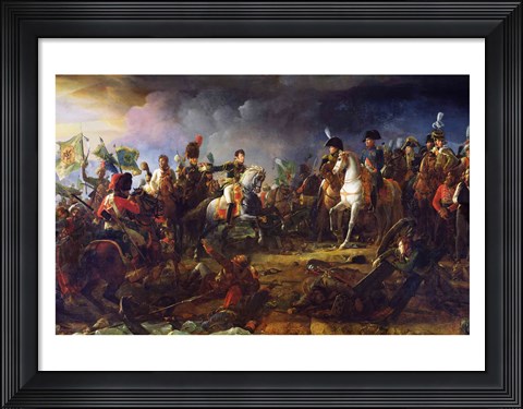 Framed Battle of Austerlitz Print