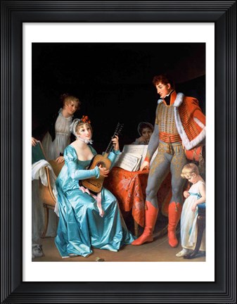 Framed Louis XVIII Print
