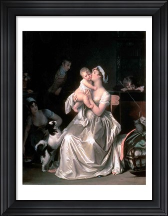 Framed Motherhood, 1805 Print