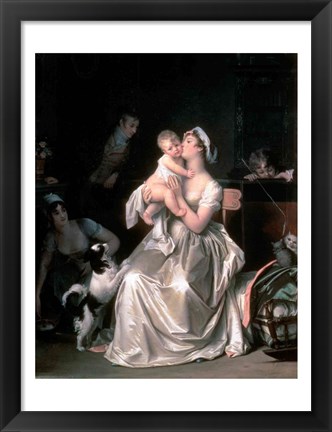 Framed Motherhood, 1805 Print