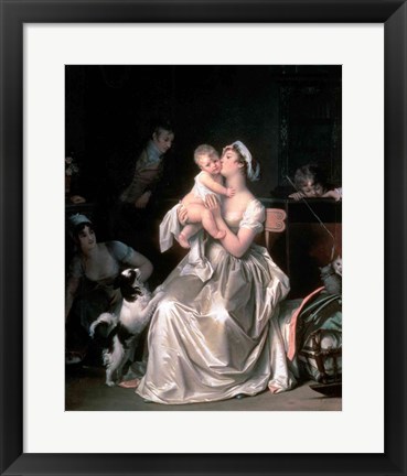 Framed Motherhood, 1805 Print