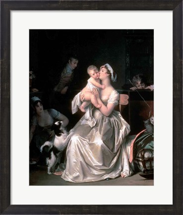 Framed Motherhood, 1805 Print