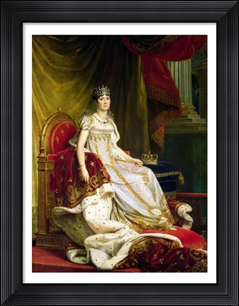 Framed Empress Josephine Print