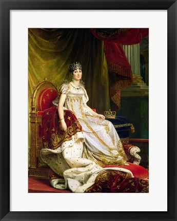 Framed Empress Josephine Print