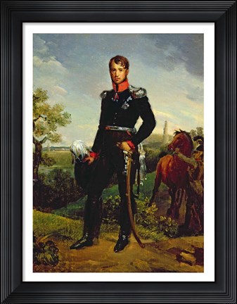 Framed Frederic William III Print