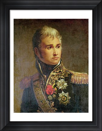 Framed Portrait of Jean Lannes Print
