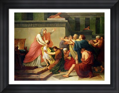 Framed Joseph Recognised by his Brothers Print