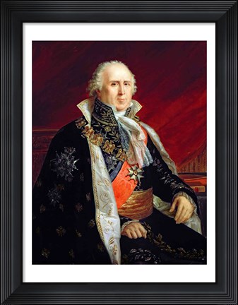 Framed Charles-Francois Lebrun Print