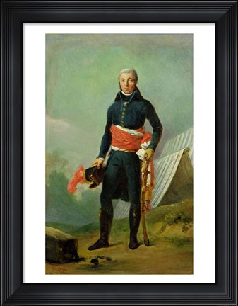 Framed General Jean-Victor Moreau Print