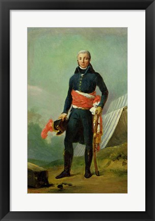 Framed General Jean-Victor Moreau Print