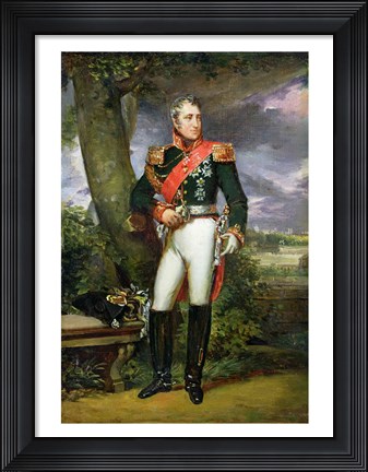 Framed Charles-Andre Print