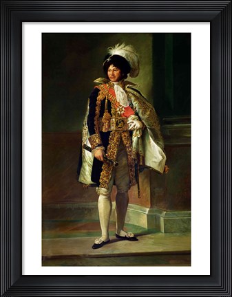Framed Joachim Murat B Print
