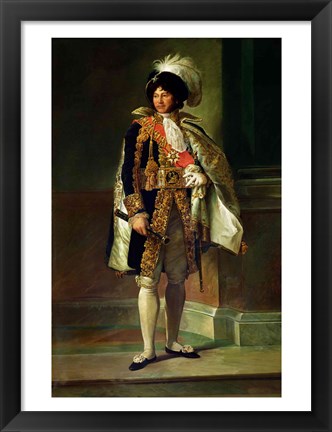 Framed Joachim Murat B Print