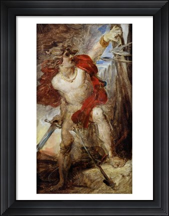 Framed Study for Gaulish Courage Print
