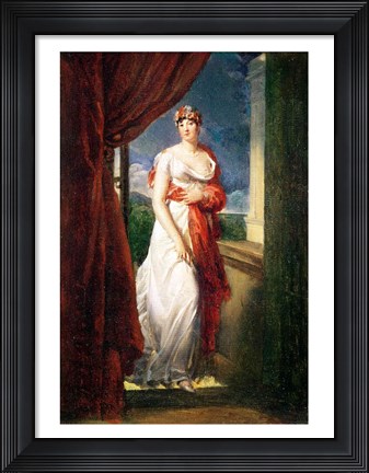 Framed Madame Tallien Print
