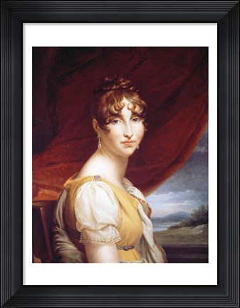 Framed Hortense de Beauharnais Print