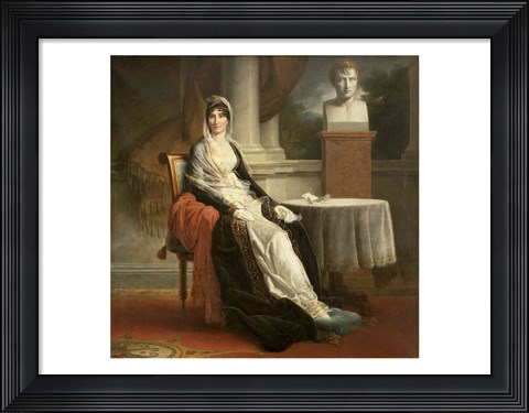 Framed Marie-Laetitia Ramolino -detail Print