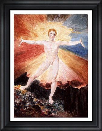 Framed Glad Day or The Dance of Albion, c.1794 Print