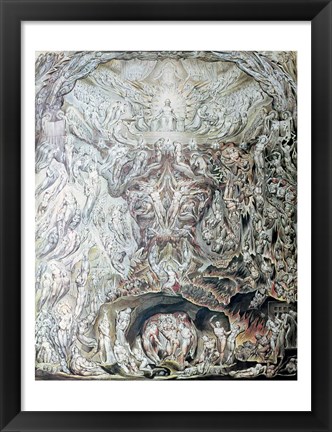 Framed Last Judgement Print