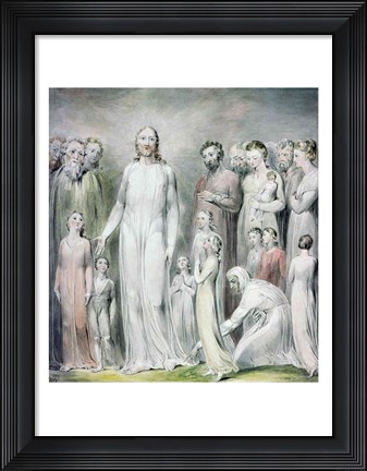 Framed Healing of the Woman with an Issue of Blood Print