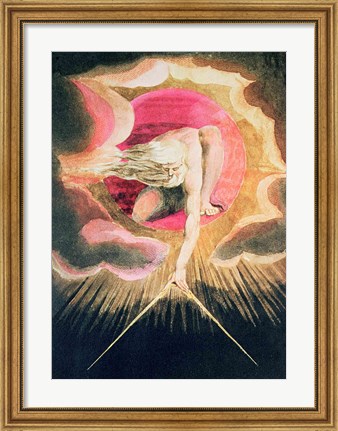 Framed God Creating the Universe Print