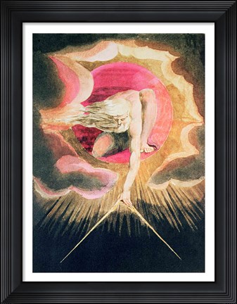 Framed God Creating the Universe Print