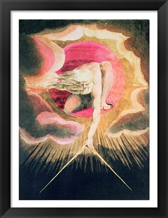 Framed God Creating the Universe Print