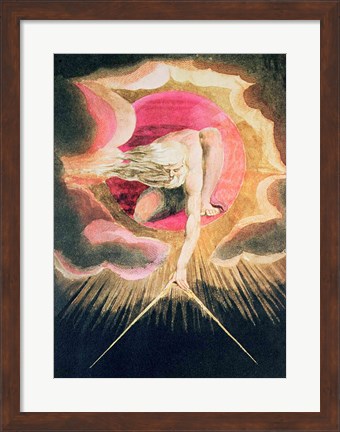 Framed God Creating the Universe Print