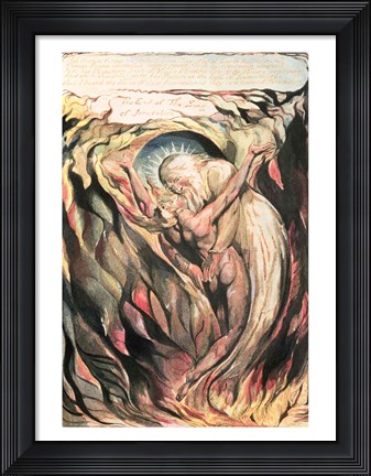 Framed Jerusalem The Emanation of the Giant Albion: All Human Forms Print