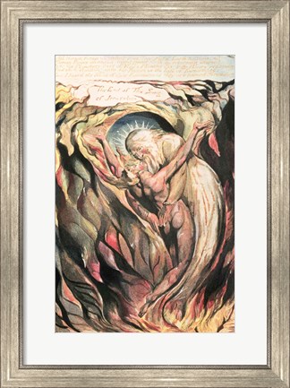 Framed Jerusalem The Emanation of the Giant Albion: All Human Forms Print