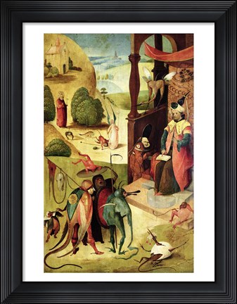 Framed St.James and the Magician Print