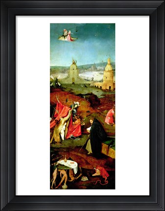 Framed Temptation of St. Anthony Print