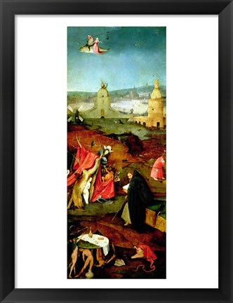 Framed Temptation of St. Anthony Print