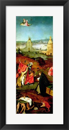 Framed Temptation of St. Anthony Print