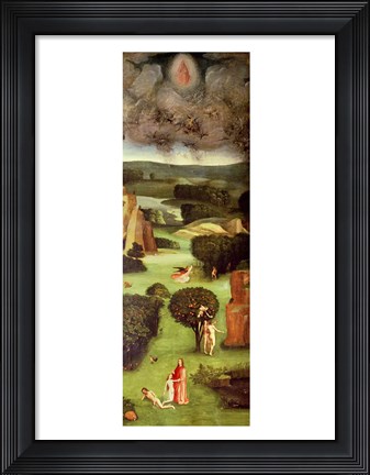 Framed Last Judgement (Altarpiece): Interior of Left Wing Print