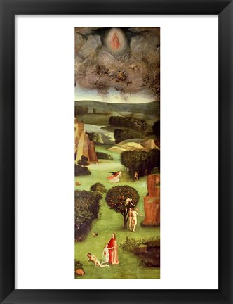 Framed Last Judgement (Altarpiece): Interior of Left Wing Print