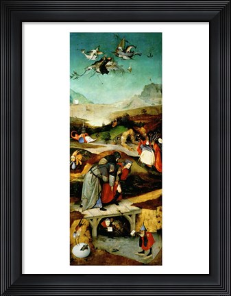 Framed Temptation of St. Anthony 2 Print