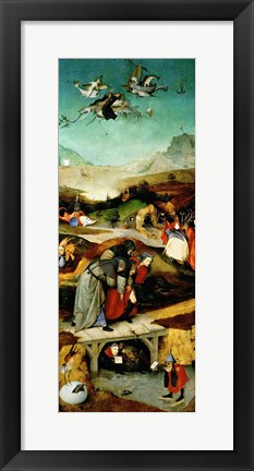 Framed Temptation of St. Anthony 2 Print