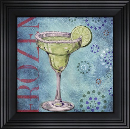 Framed Calypso Cocktails II Print