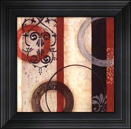 Framed Circular II - mini Print