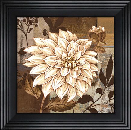 Framed Aria Blue I - mini Print